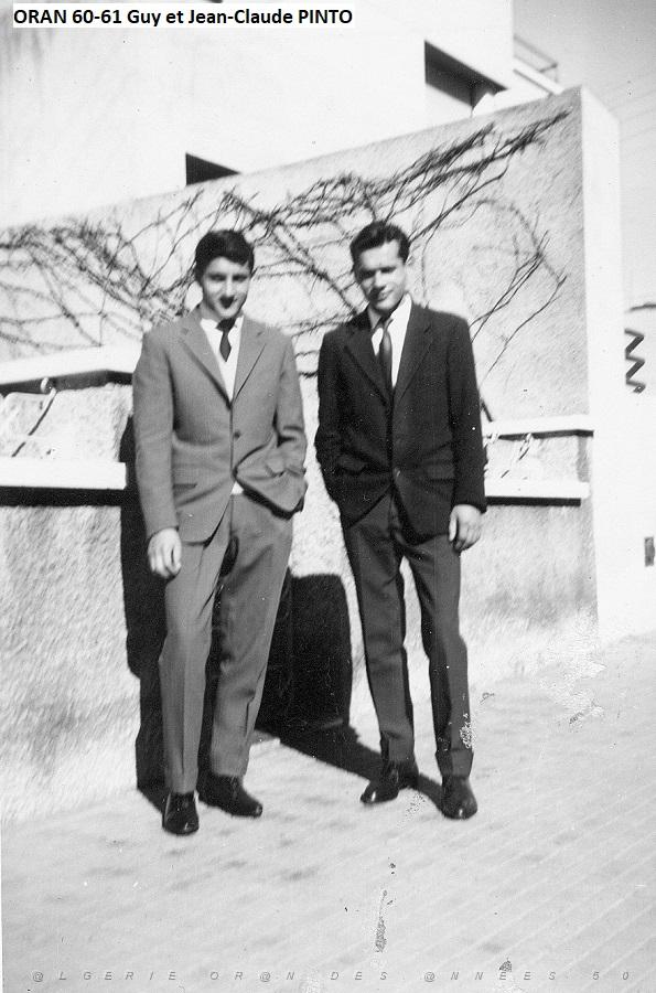 ORAN - Saint Eugene Guy et Jean-Claude Pinto 1960 61.jpg